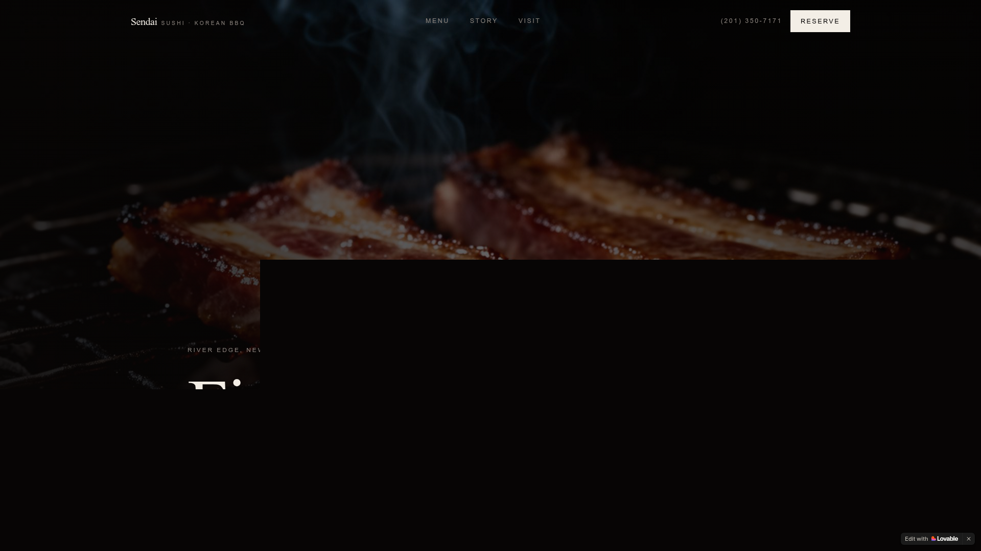 Sendai website by Youssef Ibrahim